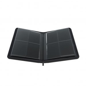 Zip-Up Album 8-Pocket  Black TCG Gamegenic