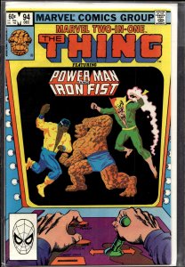 Marvel Two-in-One #94 (1982) Power Man