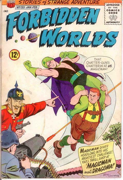 FORBIDDEN WORLDS 133 GOOD    Jan.-Feb. 1966 COMICS BOOK