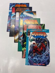 6 Union IMAGE comic books #0 1 2 3 4 4 61 LP1