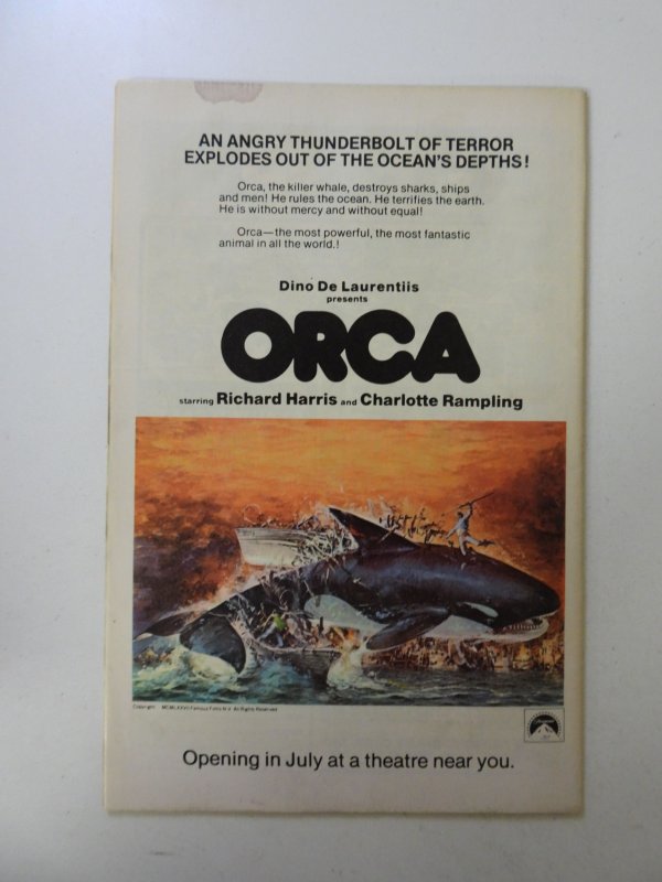 Captain Marvel #52 (1977) FN- condition moisture stains