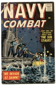 Navy Combat #16 1958-Bill Everett cover- Atlas war comic VG-