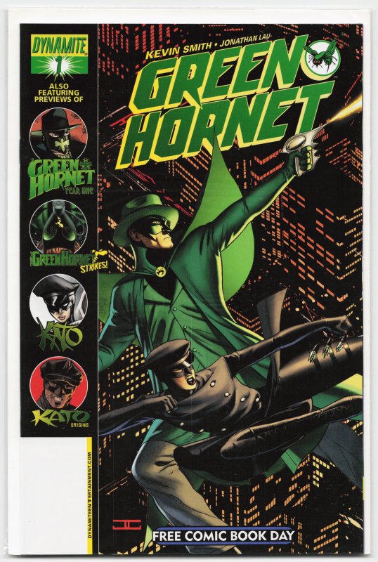 Green Hornet #1 Free Comic Book Day Edition (2010) Green Hornet