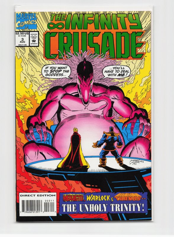 The Infinity Crusade #3 (1993) Adam Warlock