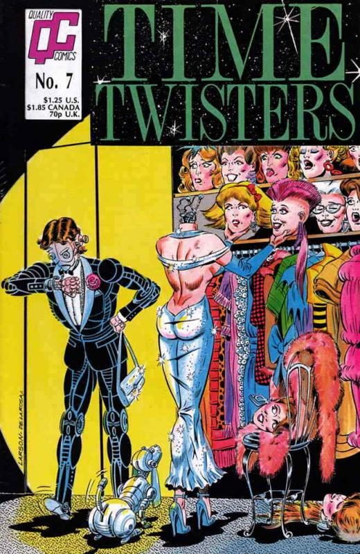 Time Twisters #7 VF; Fleetway Quality | save on shipping - details inside
