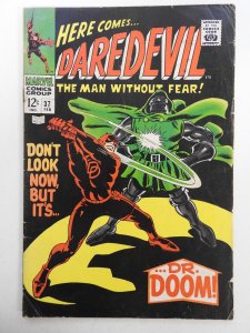 Daredevil #37 (1968) vs Dr. Doom!! Awesome Cover! Solid VG Condition!