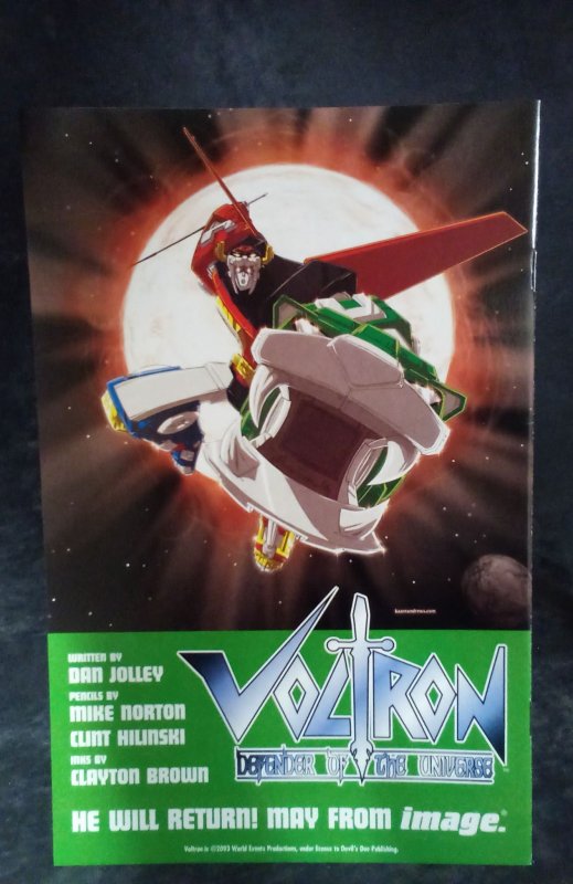 Voltron: Defender of the Universe #0 (2003)