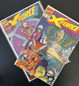 X-Force #1 + #2 (1991) LOT 2 issues