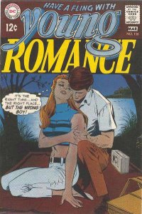 Young Romance (DC) #158 GD ; DC | low grade comic March 1969 Crying Cover
