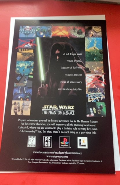 STAR WARS EPISODE 1 THE PHANTOM MENACE #3RAY PARK PHOTO VARIANT COVER