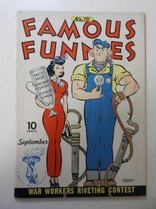 Famous Funnies #110 (1943) GD+ Condition cover detached