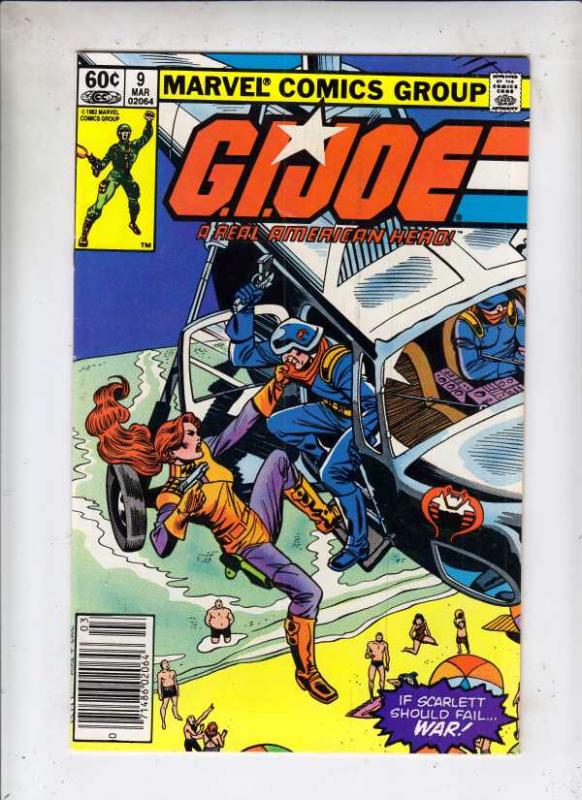 G.I. Joe #9 (Mar-83) NM- High-Grade G.I. Joe