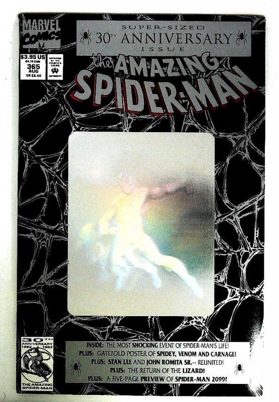 Amazing Spider-Man (1963 series)  #365, NM- (Actual scan)