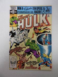 The Incredible Hulk #265 (1981) VF- condition