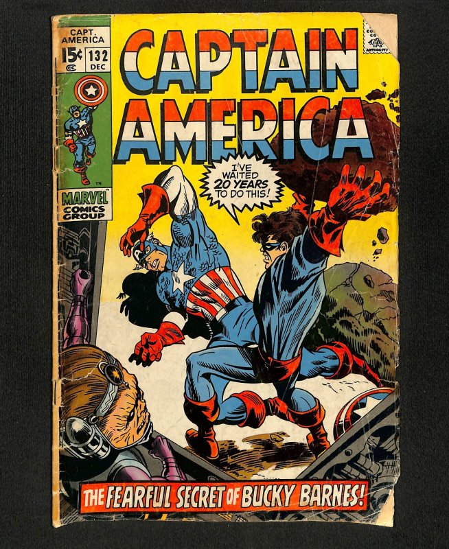 Captain America #132