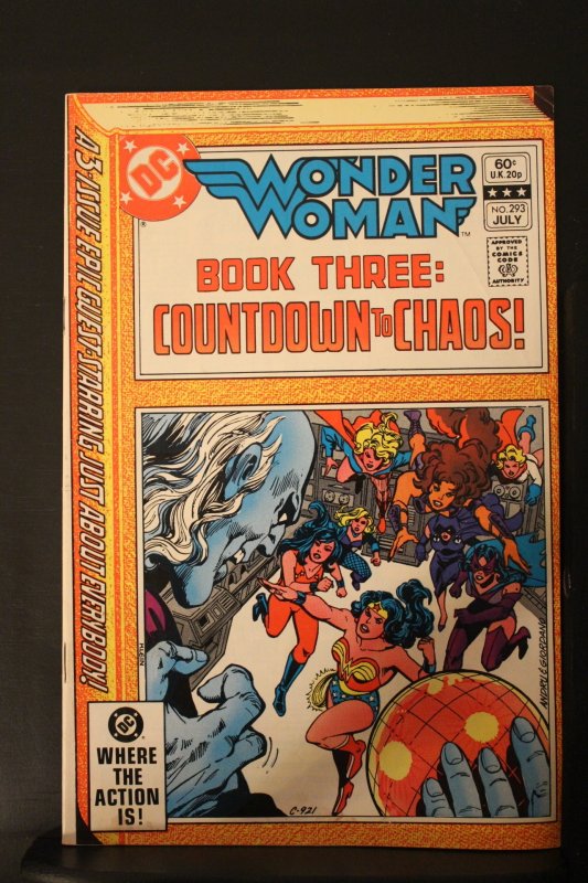 Wonder Woman #291-3 Set (1982) Super-Grade 50%! NM Judgment, Oblivion, Countdown