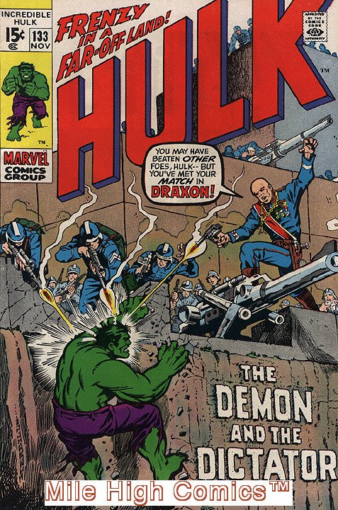 HULK  (1962 Series) #133 Very Good