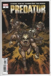 PREDATOR #1, NM-, Horror, 2023, Giuseppe, Camuncoli, more Marvel