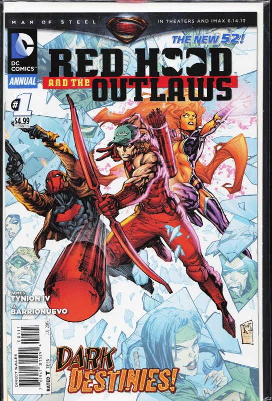 Red Hood and the Outlaws Annual #1 (2013) Carmine Infantino