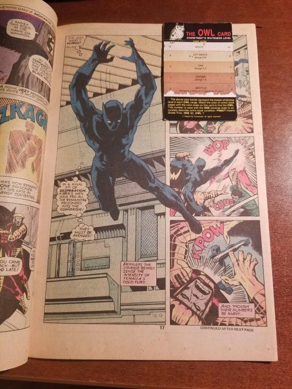 Black Panther#13 1979 Marvel Comics (Please see my other Panther Books for Sale)