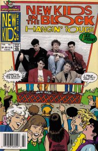 The New Kids on the Block: Hangin' Tough #1 Newsstand Cover Harvey Comics