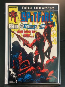 Spitfire and the Troubleshooters #7 Newsstand Edition (1987)