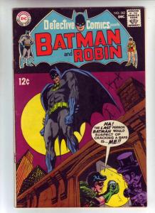 Detective Comics #382 (Dec-68) FN/VF Mid-High-Grade Batman, Robin the Boy Wonder