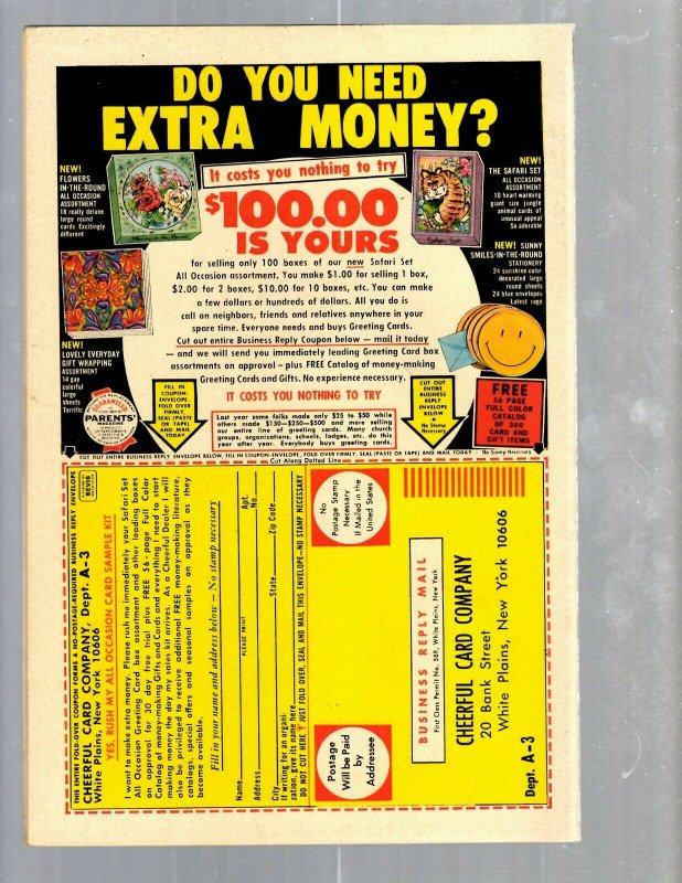 Amazing Spider-Man # 107 VF Marvel Comic Book MJ Vulture Goblin Scorpion TJ1