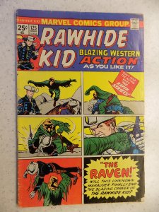 RAWHIDE KID # 125 MARVEL BRONZE WESTERN ACTION ADVENTURE GUN GD