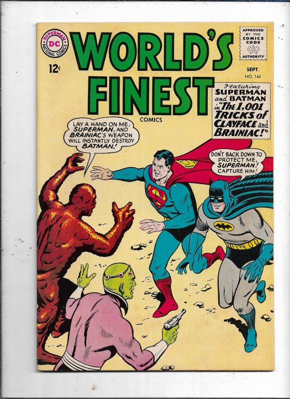 World's Finest Comics #144 (1964)   VF