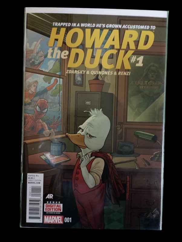 Howard the Duck #1-5 and #2-5 Variant Covers Lot of 9 Marvel Comics 2015 VF