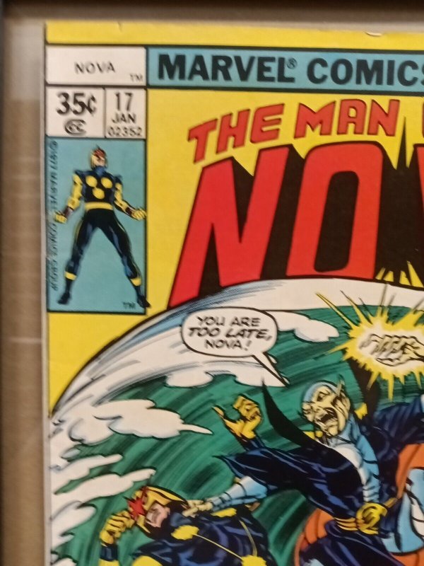 Marvel Comics The Man Called NOVA #17 VF COMIC BOOK   P04