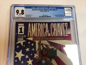 America Chavez: Made In The USA (2021) #1 (CGC 9.8 WP)