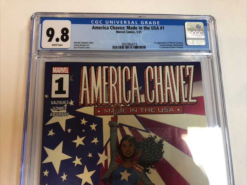 America Chavez: Made In The USA (2021) #1 (CGC 9.8 WP)