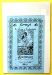 CAVEWOMAN MANY FACES MERIEM COOPER SPECIAL 1 COA (2013)