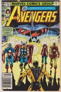 The Avengers #217 (1982)