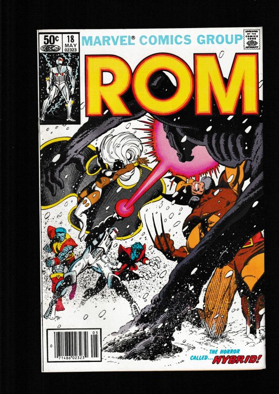 Rom #18 (1981) vfn+ / Uncanny X-Men / Frank Miller cover