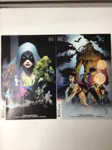 Justice League Dark #3 & 4 Variant Covers (2018) Lot of 2 DC Comic Books