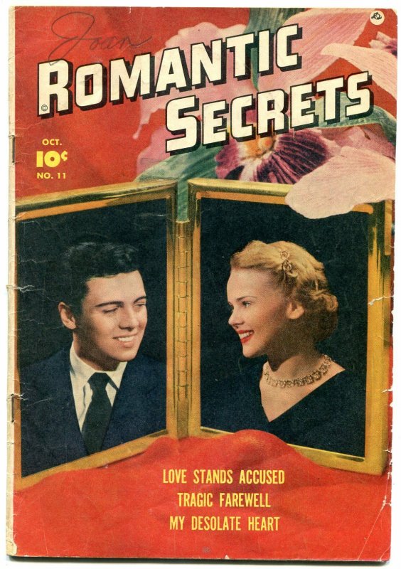 Romantic Secrets #11 1950- Golden Age Romance comic- VG+