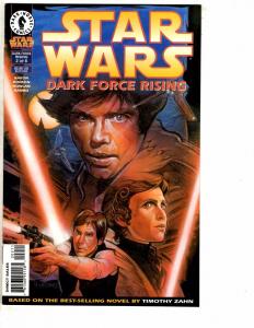 Lot Of 5 Star Wars Dark Force Rising Dark Horse Comic Books # 1 (2) 2 3 6 AH2