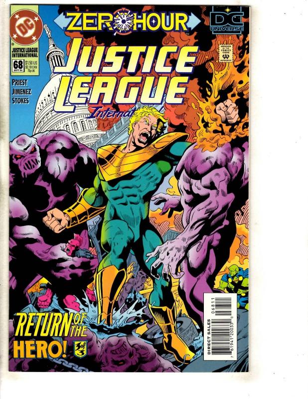 9 DC Comics Justice League America 70 92 93 + 68 + 0 6 16 + Legion # 0 61 DB13