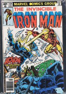 Iron Man #124 Newsstand Edition (1979) Iron Man