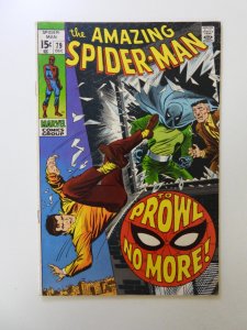 The Amazing Spider-Man #79 (1969) VG+ condition top staple detached from cover