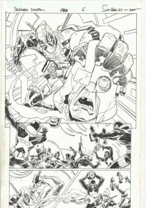 Despicable Deadpool #288 p.6 - Deadpool Decapitation - 2017art by Scott Koblish