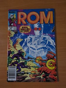 Rom Spaceknight #50 Newsstand Variant ~ VF - NEAR MINT NM ~ 1984 Marvel Comics
