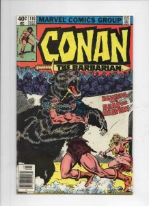 CONAN the BARBARIAN #108 109 110 FN  to VF Buscema, Chan, Howard, 1970 1980