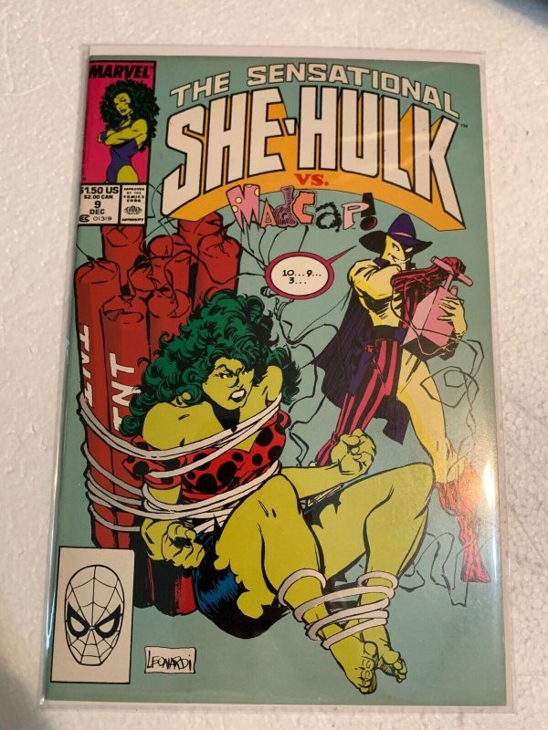 SENSATIONAL SHE-HULK #9 NM 1989 COPPER AGE MARVEL  