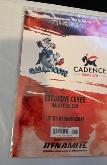 Thundercats #1 NM  Galaxy Con Variant  2024 High Grade Dynamite Comic Virgin Cvr