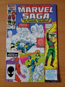 Marvel Saga #11 Direct Market Edition ~ NEAR MINT NM ~ 1986 Marvel Comics