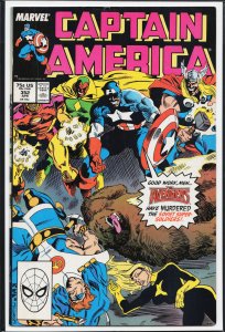 Captain America #352 (1989) Captain America [Key Issue]